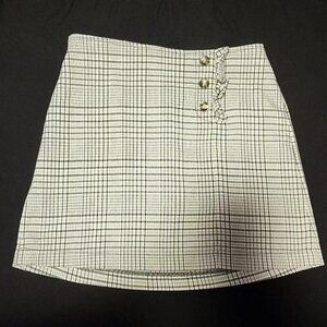 GB girls Plaid Skirt L